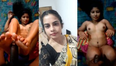 Sri Lankan Cutie’s Naked Footjob and Hard Missionary Fuck