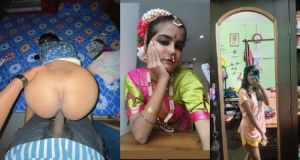 Cute Desi Girl Blowjob and Fucking
