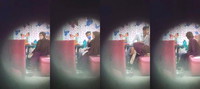 Girl Fucking With Lover In Restaurant